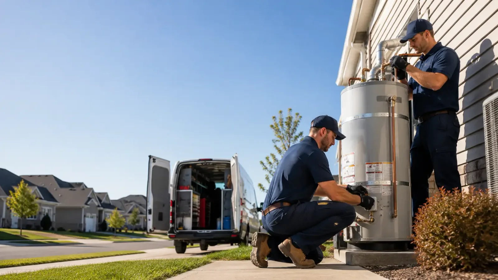 Water Heater Installation in Palms, MI